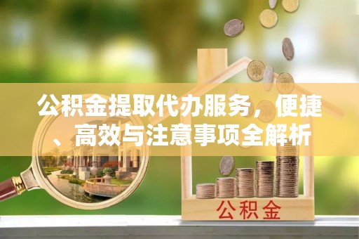 镇远公积金提取代办服务，便捷、高效与注意事项全解析
